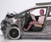 2012 Honda Fit IIHS Frontal Impact Crash Test Picture